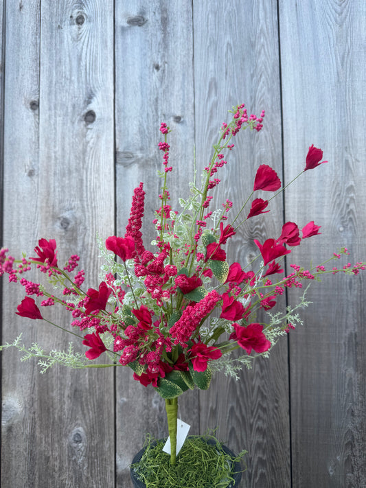 MIXED WILDFLOWER BERRY   40434-BTY