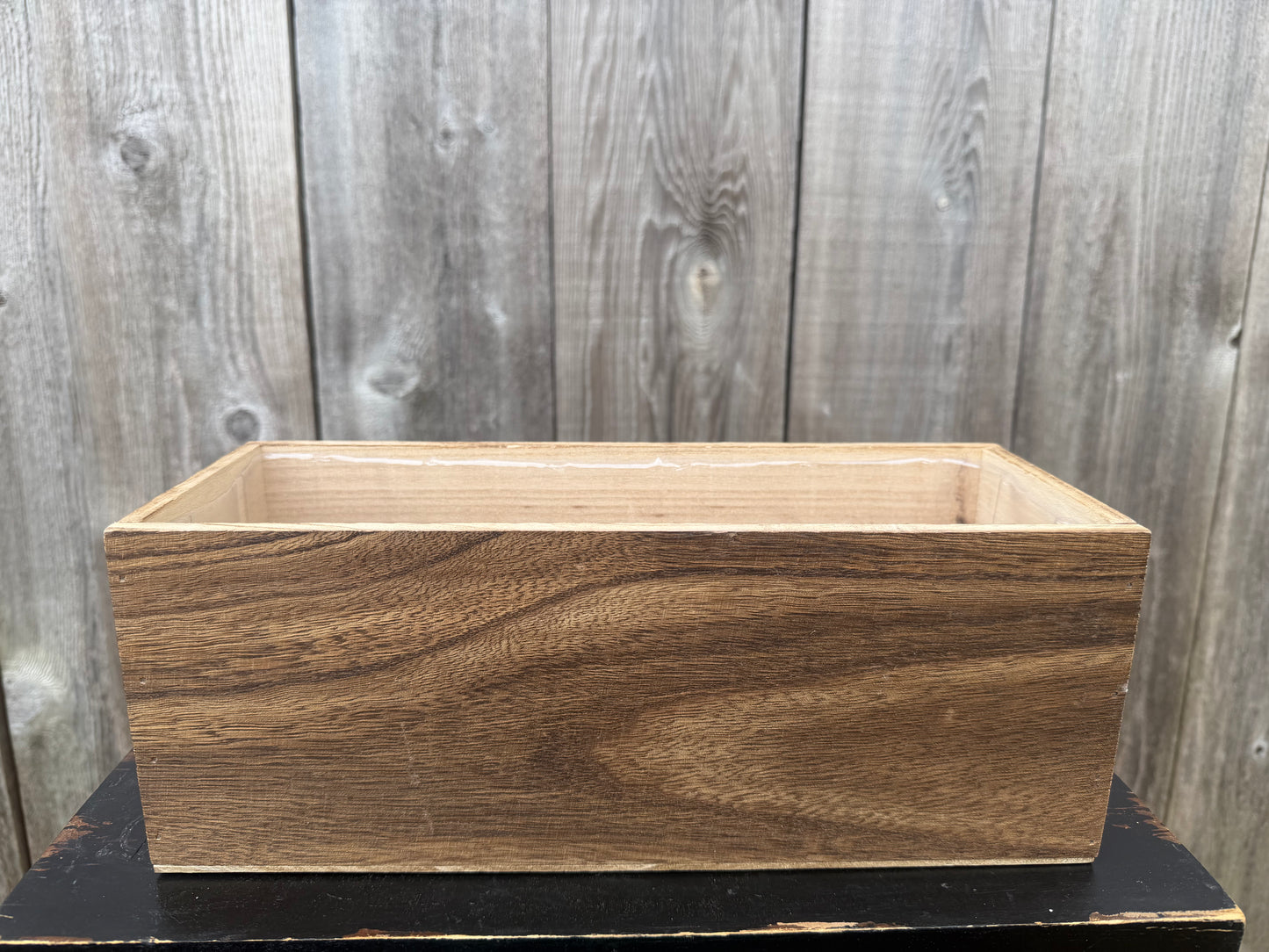 WOOD WINDOW BOX BROWN   7912BR