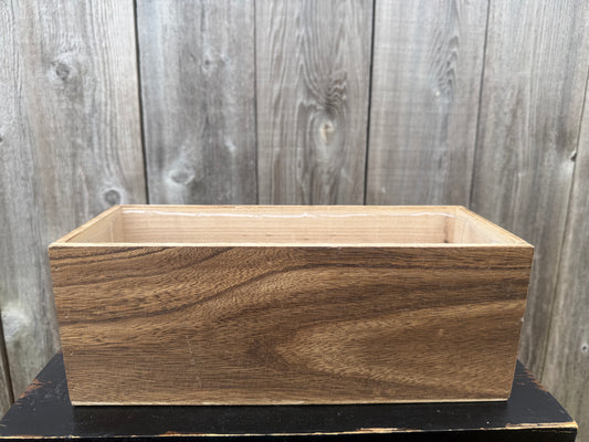 WOOD WINDOW BOX BROWN   7912BR