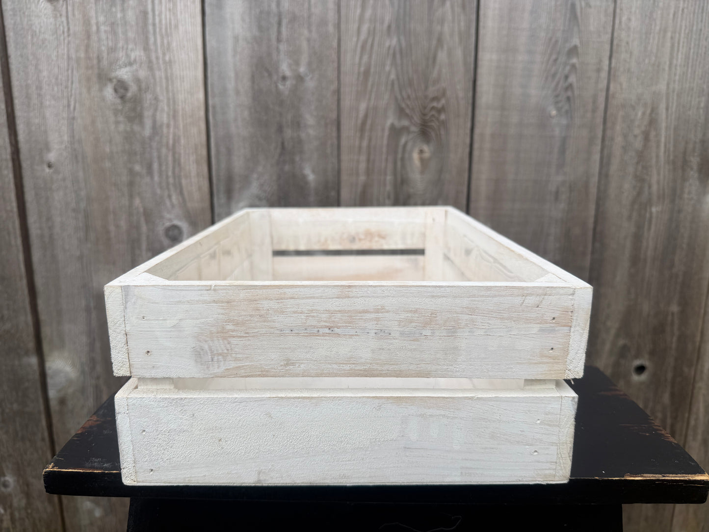 RECTANGLE PALLET BOX WHITE   511125