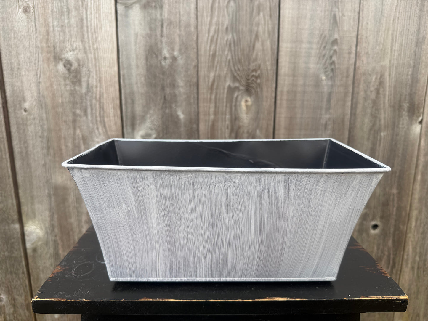 RECTANGLE BRUSHED WHITE   115BH-S
