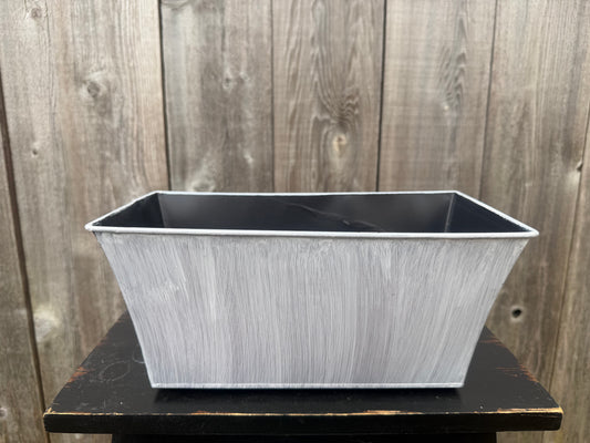 RECTANGLE BRUSHED WHITE   115BH-S