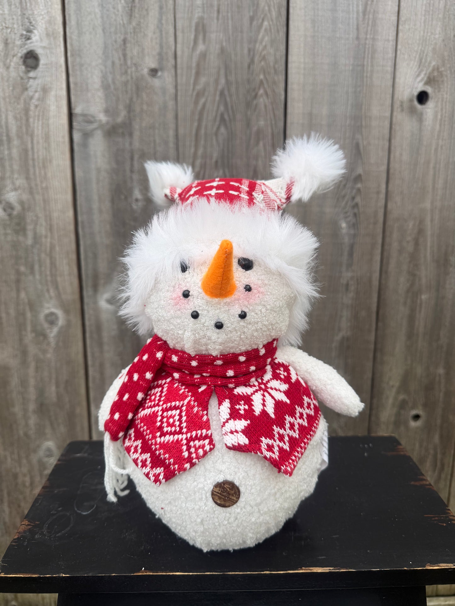 NORDIC LIGHTED SNOWMAN   OSW236114-2