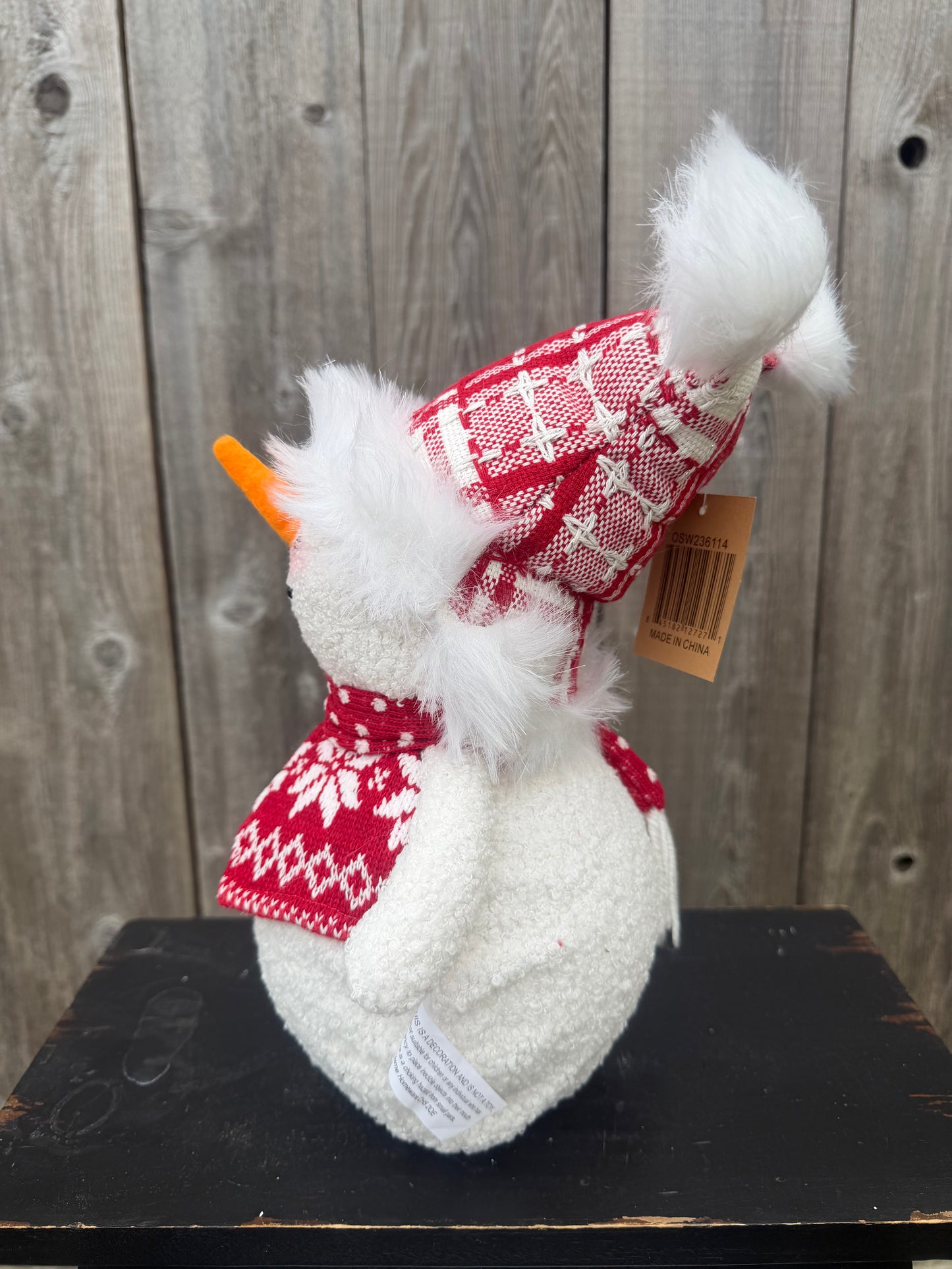 NORDIC LIGHTED SNOWMAN   OSW236114-2