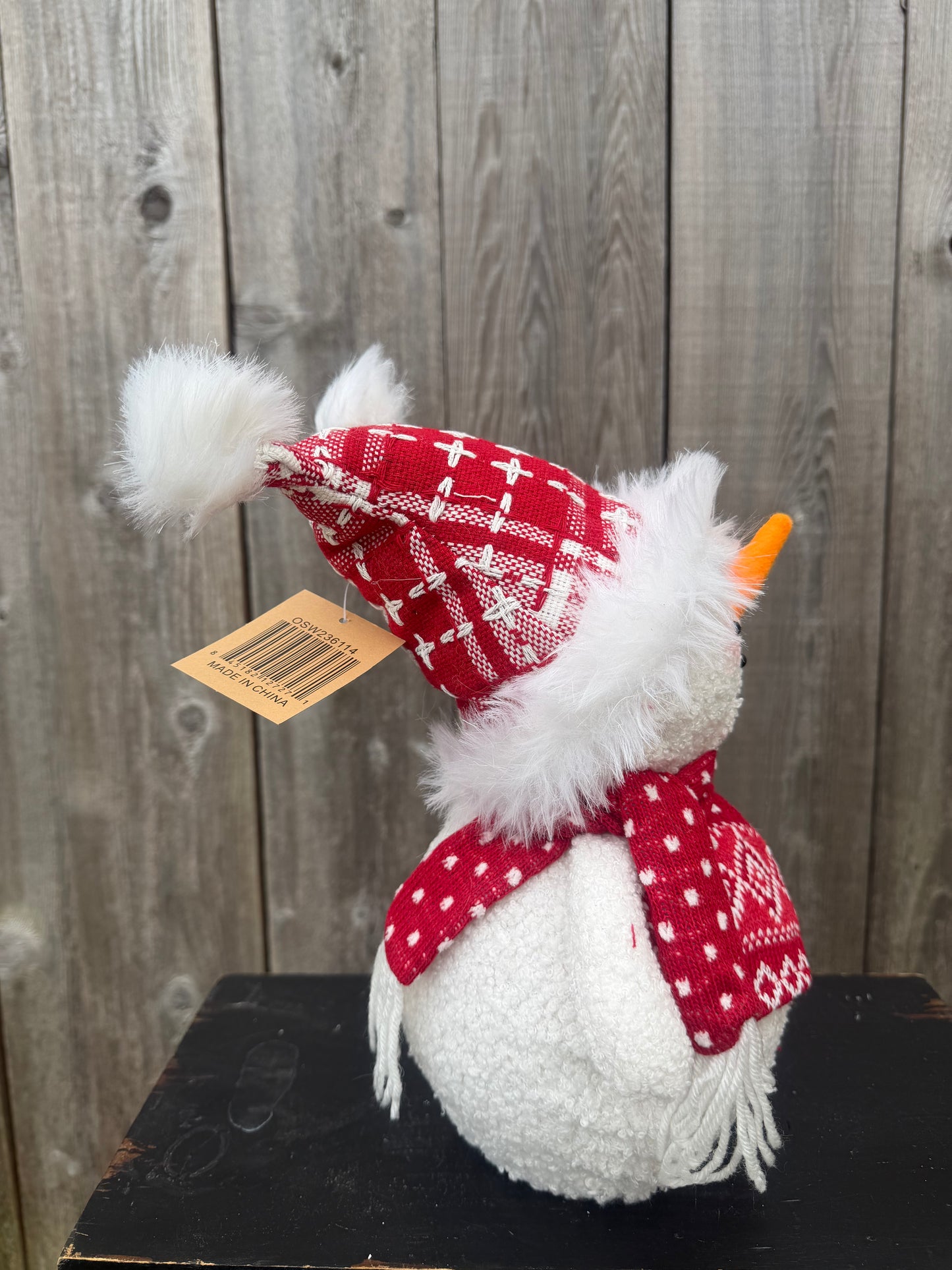 NORDIC LIGHTED SNOWMAN   OSW236114-2