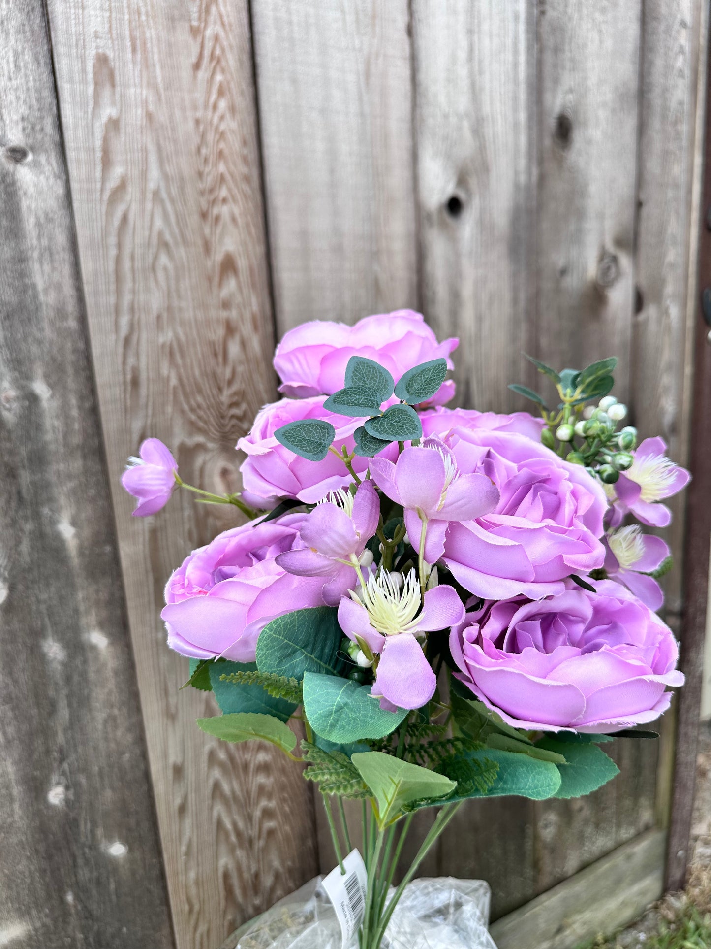 CABBAGE ROSE BUSH LAVENDER 20009LV