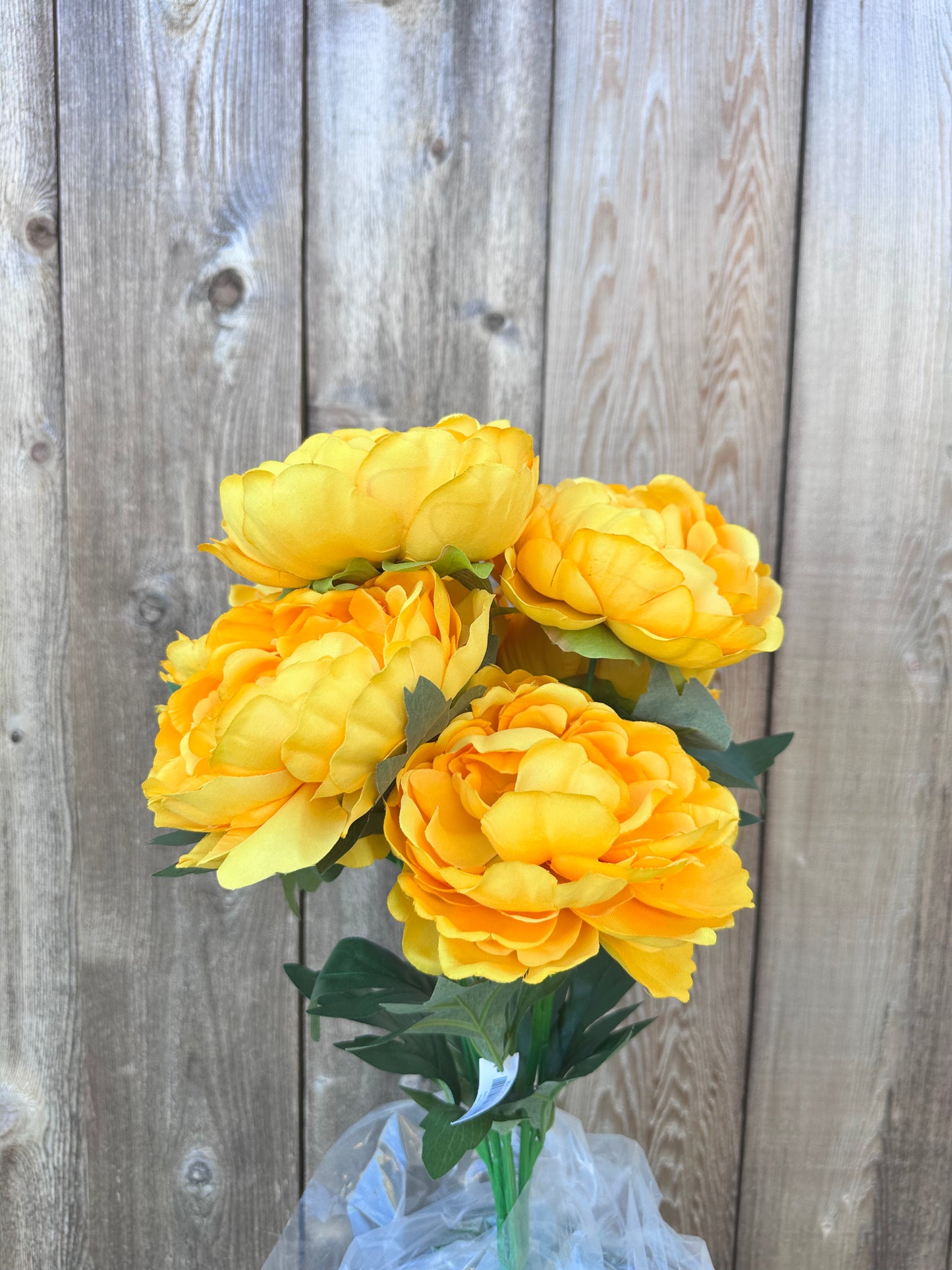 PEONY BUSH  21 IN   84123-YEL