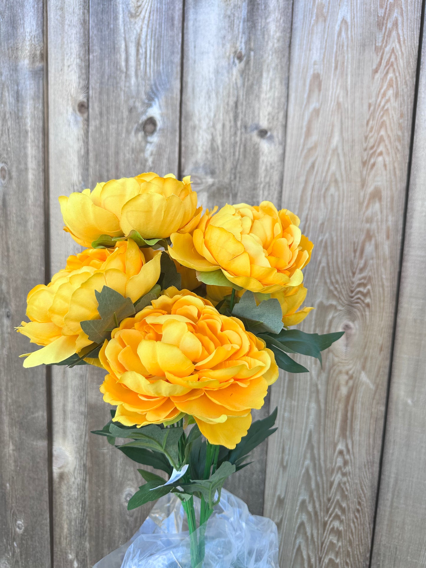 PEONY BUSH  21 IN   84123-YEL