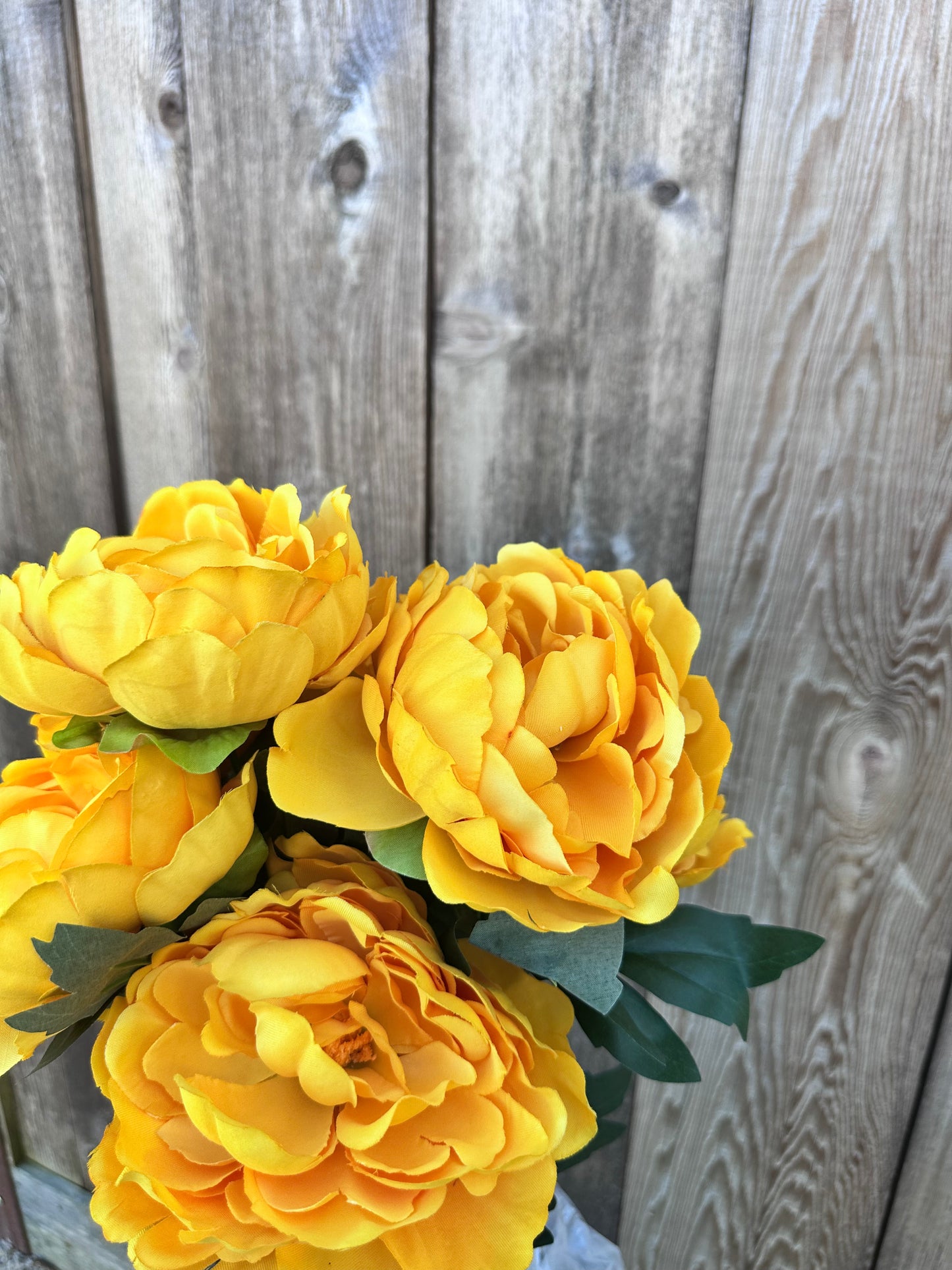 PEONY BUSH  21 IN   84123-YEL