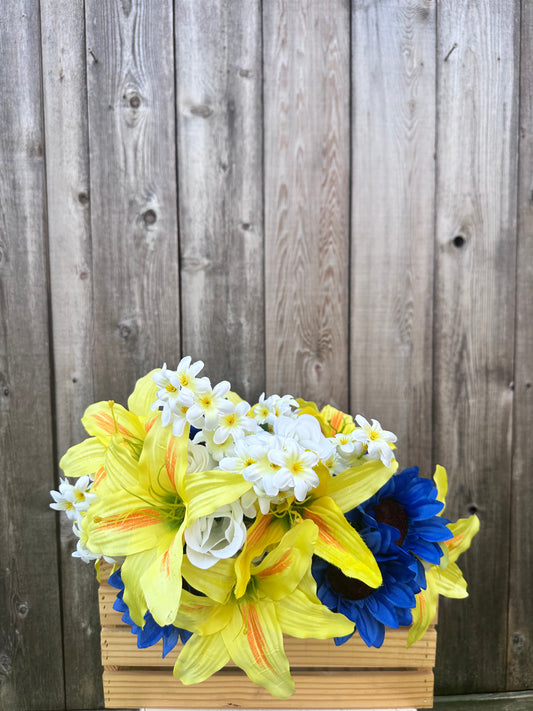 SYMPATHY KIT YELBLWT (SUNFLOWER)
