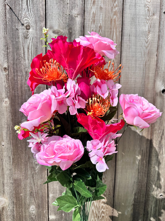 Rose Hibiscus Hydr Bush    35096BTPK