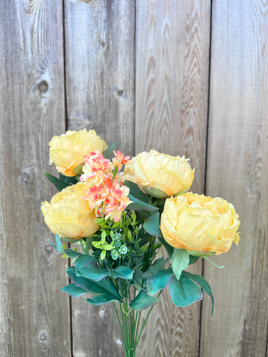 PEONY BUSH GN   84295-YEL