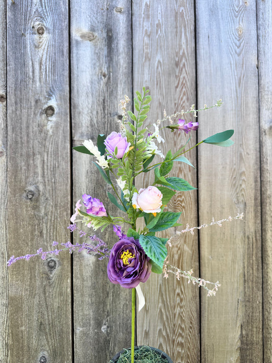 MIXED ROSE LAVENDER   64996