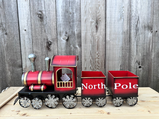 METAL HOLIDAY ANTIQUE TRAIN  2691940