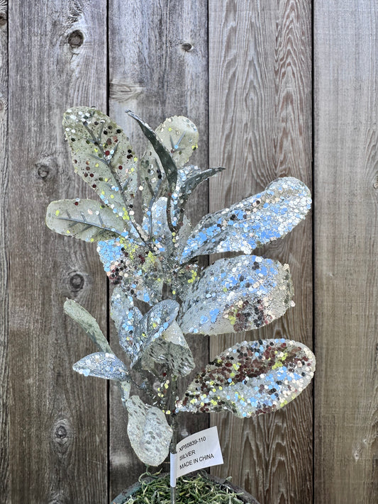 Glitter Laurel Fern Pick    XP55839-110