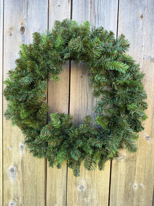 EVERGREEN WREATH BASE 24"