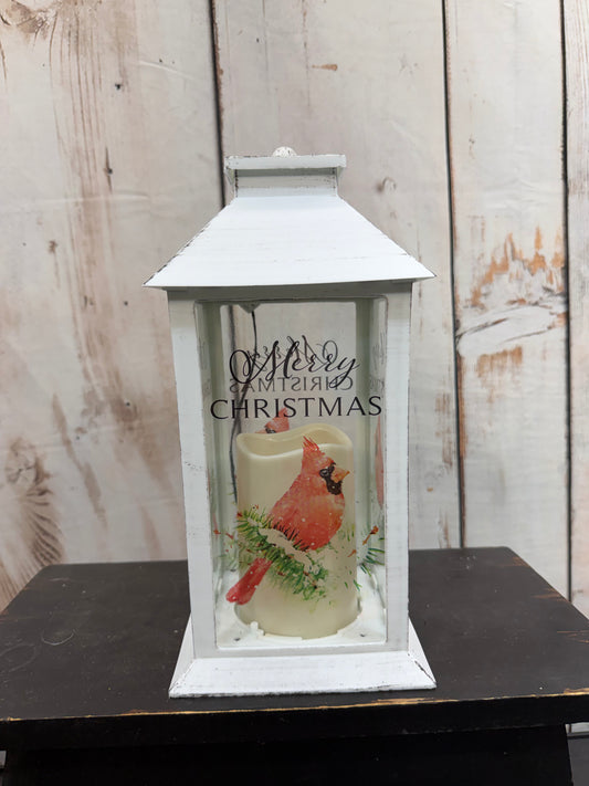 MERRY CHRISTMAS LANTERN W/CARD XN29033-003