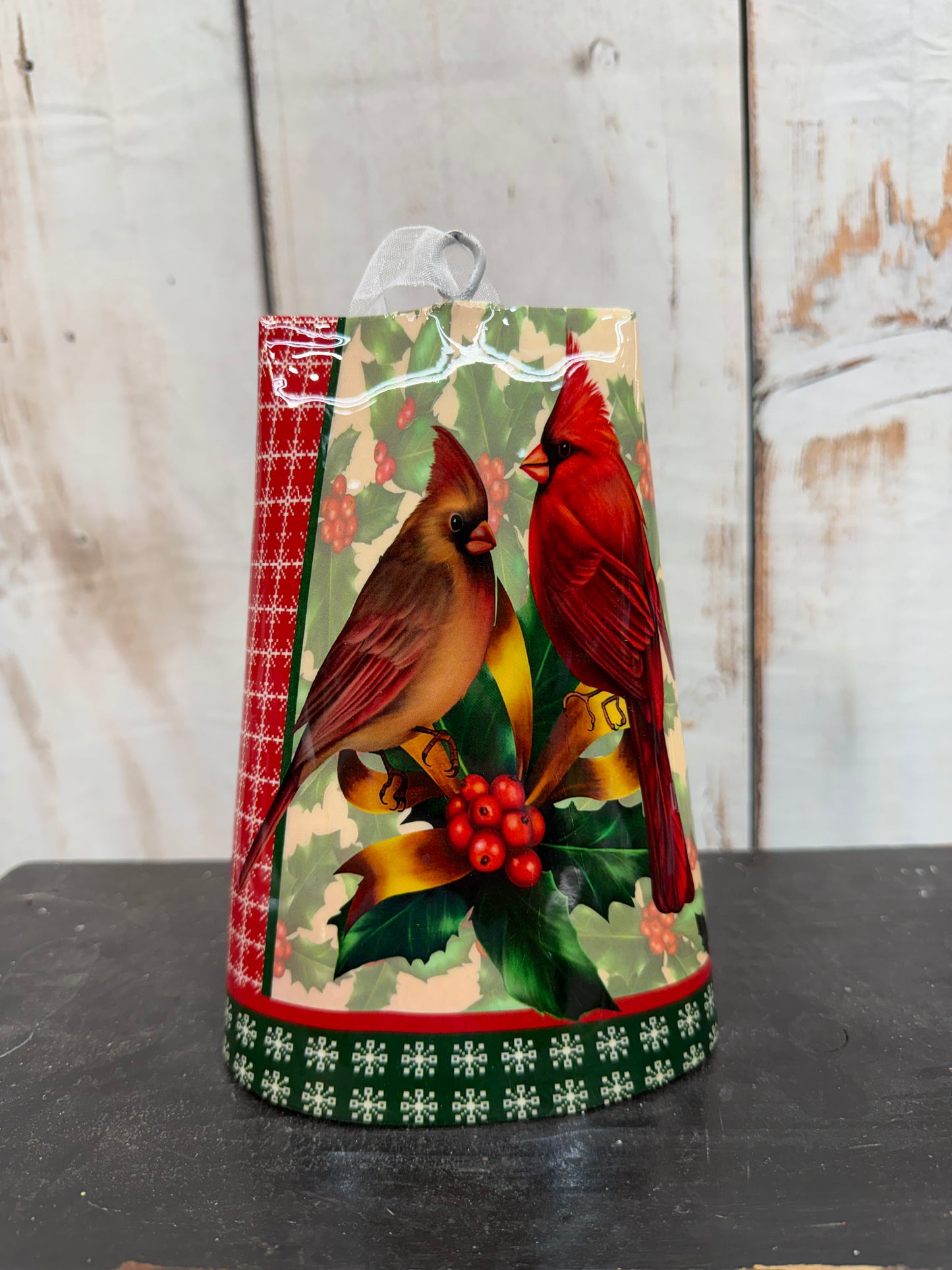 Metal Cardinal Bell     XN0854