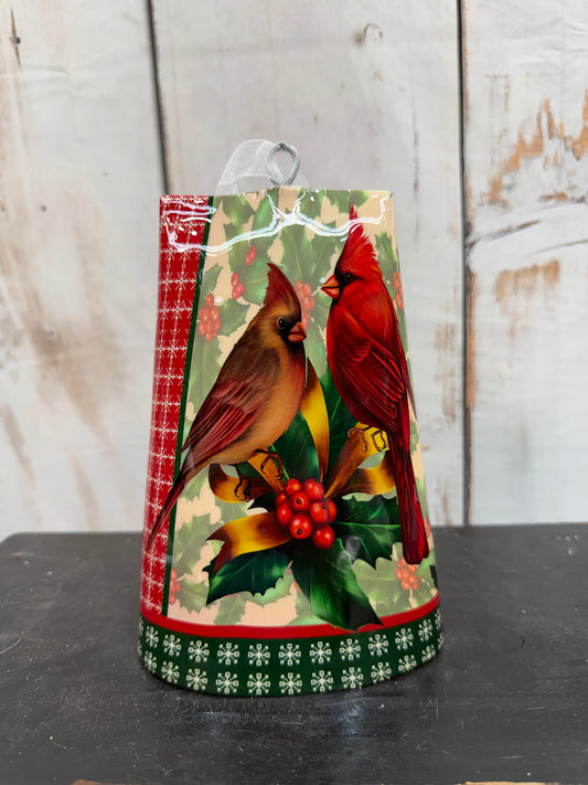 Metal Cardinal Bell     XN0854