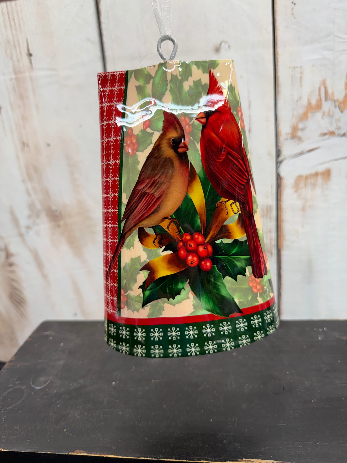 Metal Cardinal Bell     XN0854