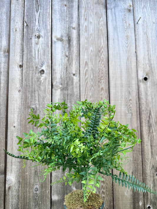 Plastic Grass Bush    13353GN
