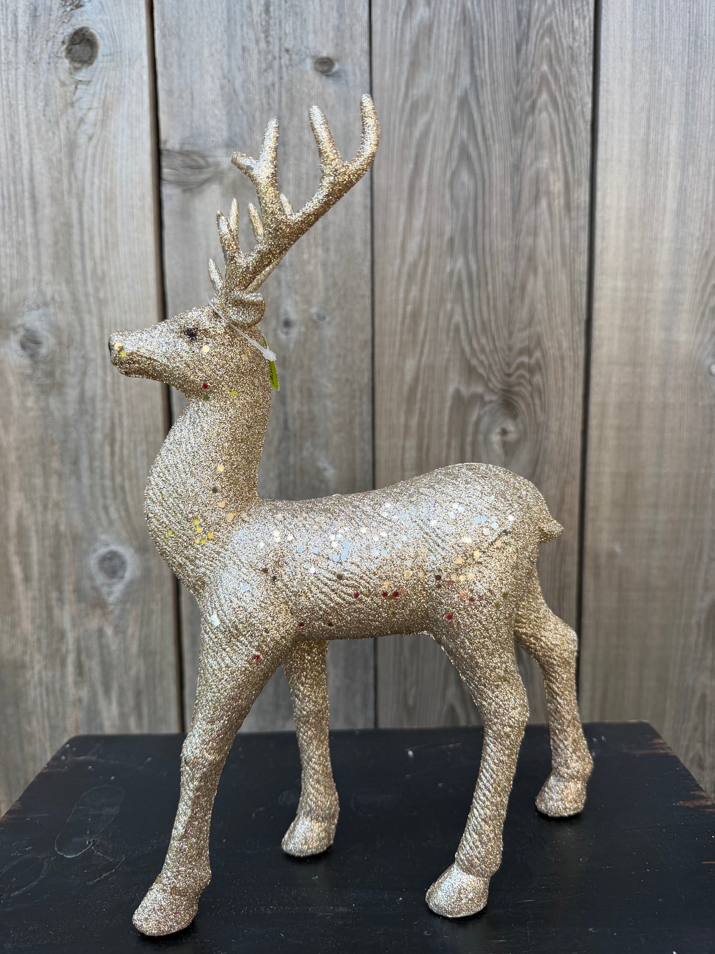 Decor Glitter Deer    86965CH