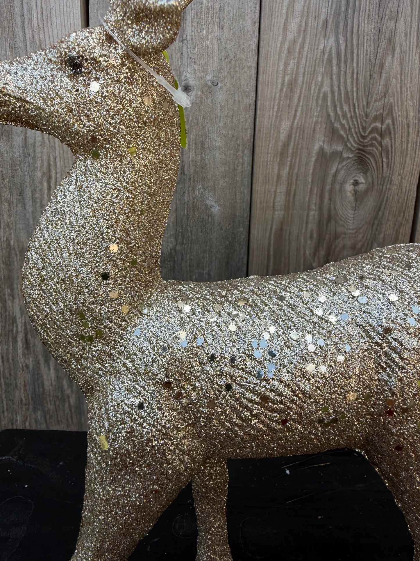 Decor Glitter Deer    86965CH