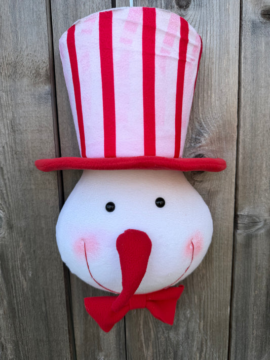 Orn Snowman Head     86972RDWT