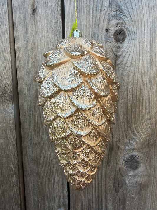 Orn Metallic Pinecone    85956CH
