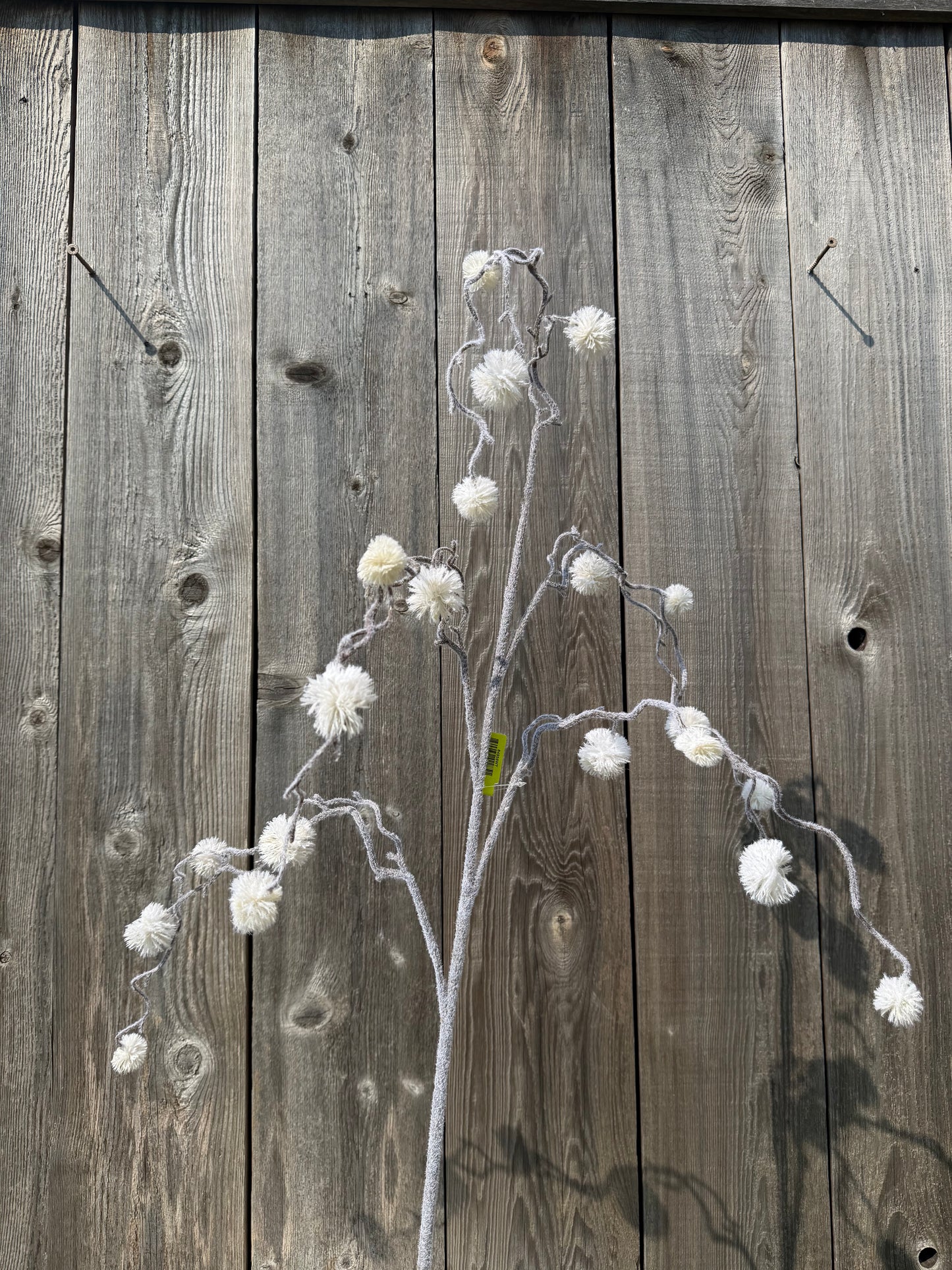 Pom Pom Twig Spray   84958WT