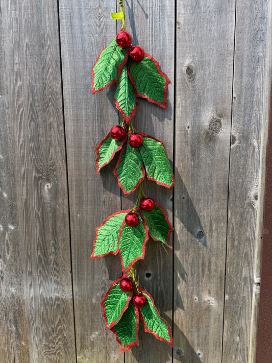 Holly Lvs Garland 5FT   86265EMGNRD