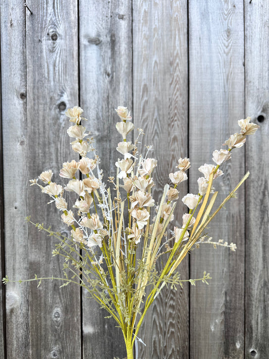 FALL WILDFLOWER BUSH  40165-BEIGE