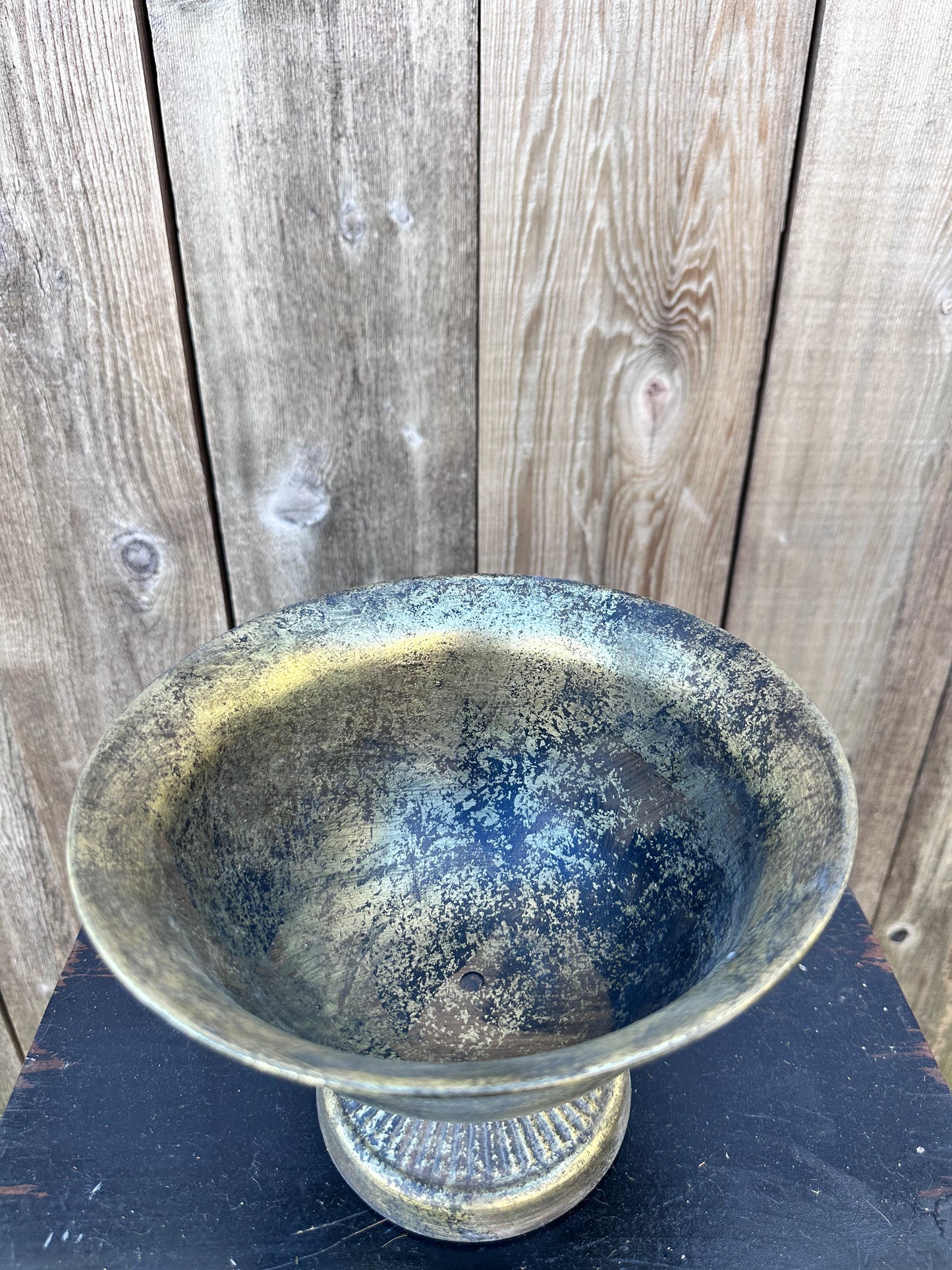 ANTIQUE DECORATIVE BOWL GOLD    8979GD