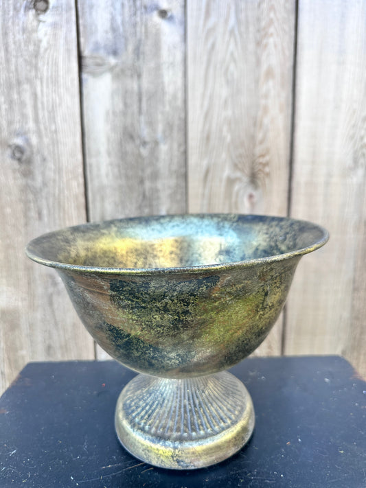 ANTIQUE DECORATIVE BOWL GOLD    8979GD
