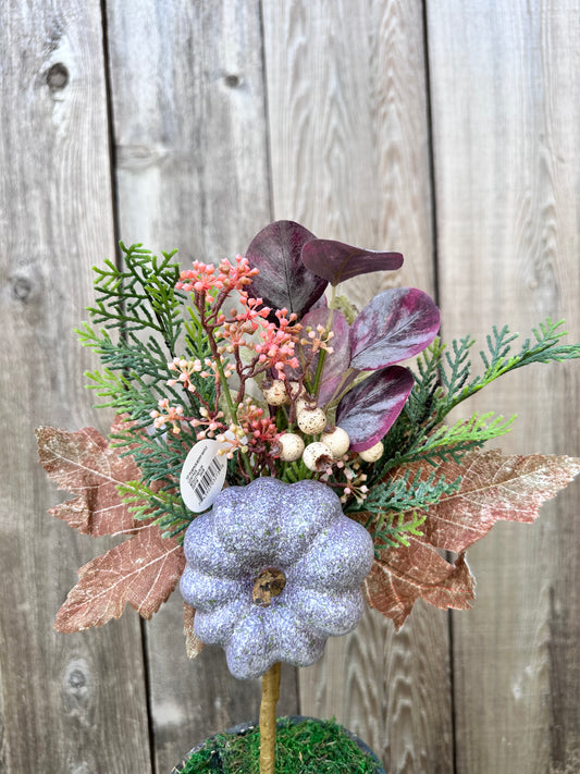 PUMPKIN BERRY MAPLE LEAF PICK (PLUM SAGE)	   MTH12749