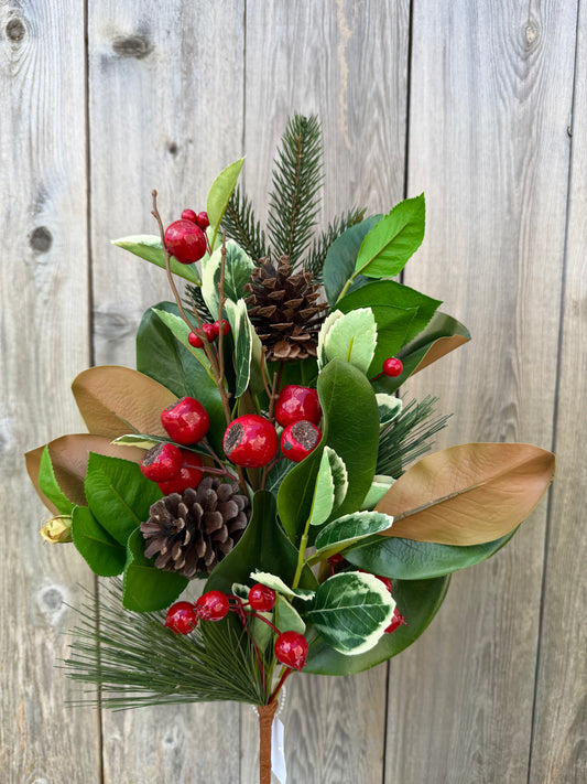 MAGNLIA/PINE/HOLLY/BERRY SPRY    XX8672