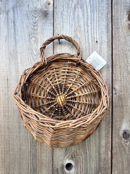 Half Ring Hanging Willow Basket  570363