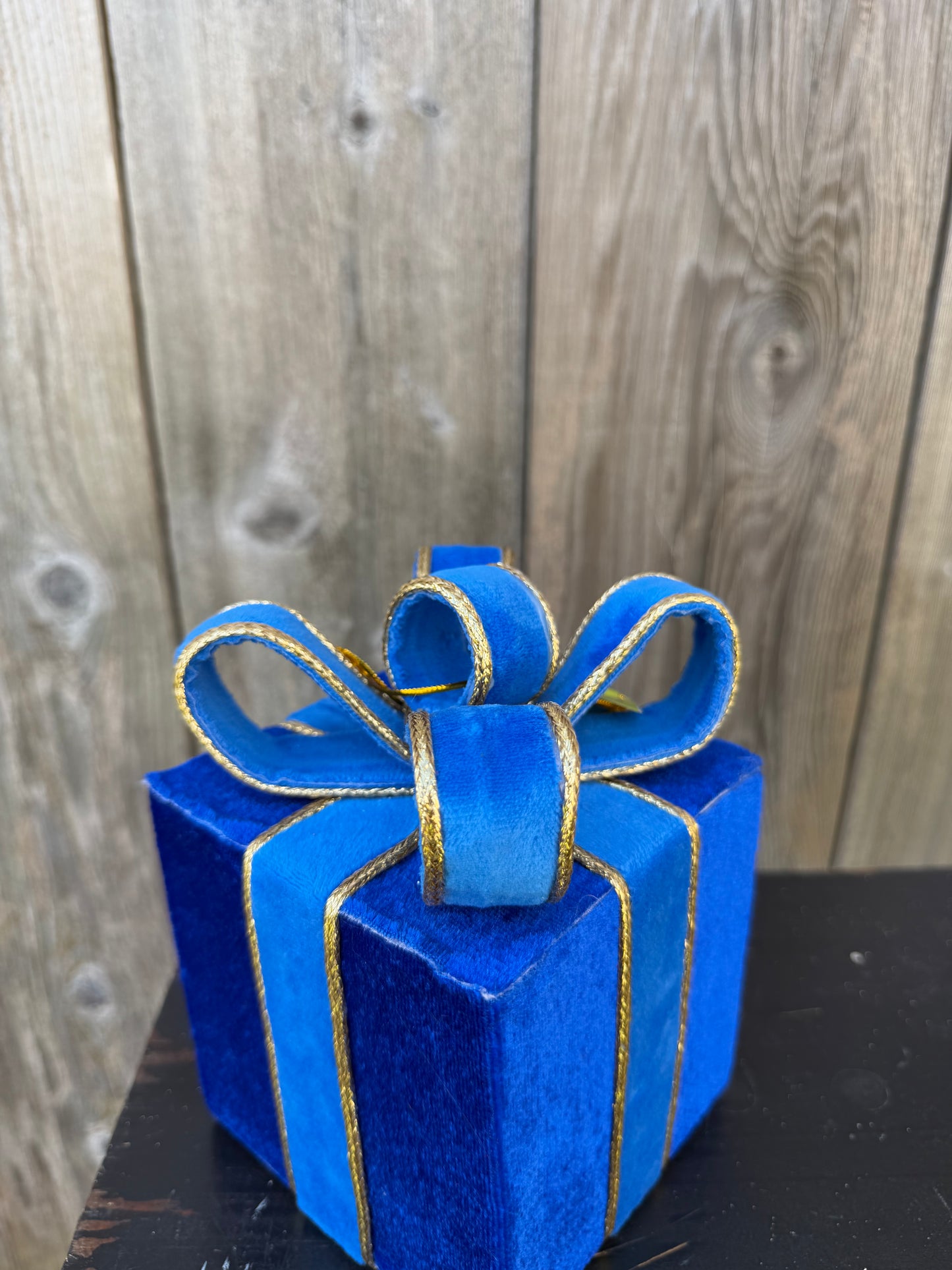Decor Velvet Gift Box Small   86698BL