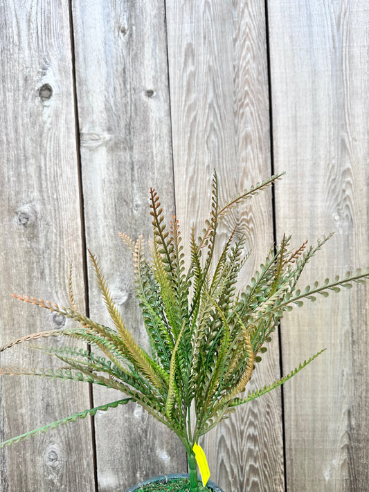 Plastic Lvs Bush     57355SAGE