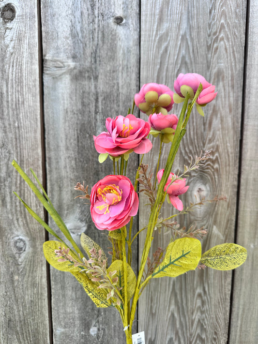 MIXED RANUNCULUS BUSH  40314-PK