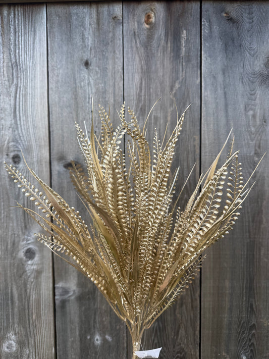 PLASTIC BUTTON FERN     85797-CHAMP