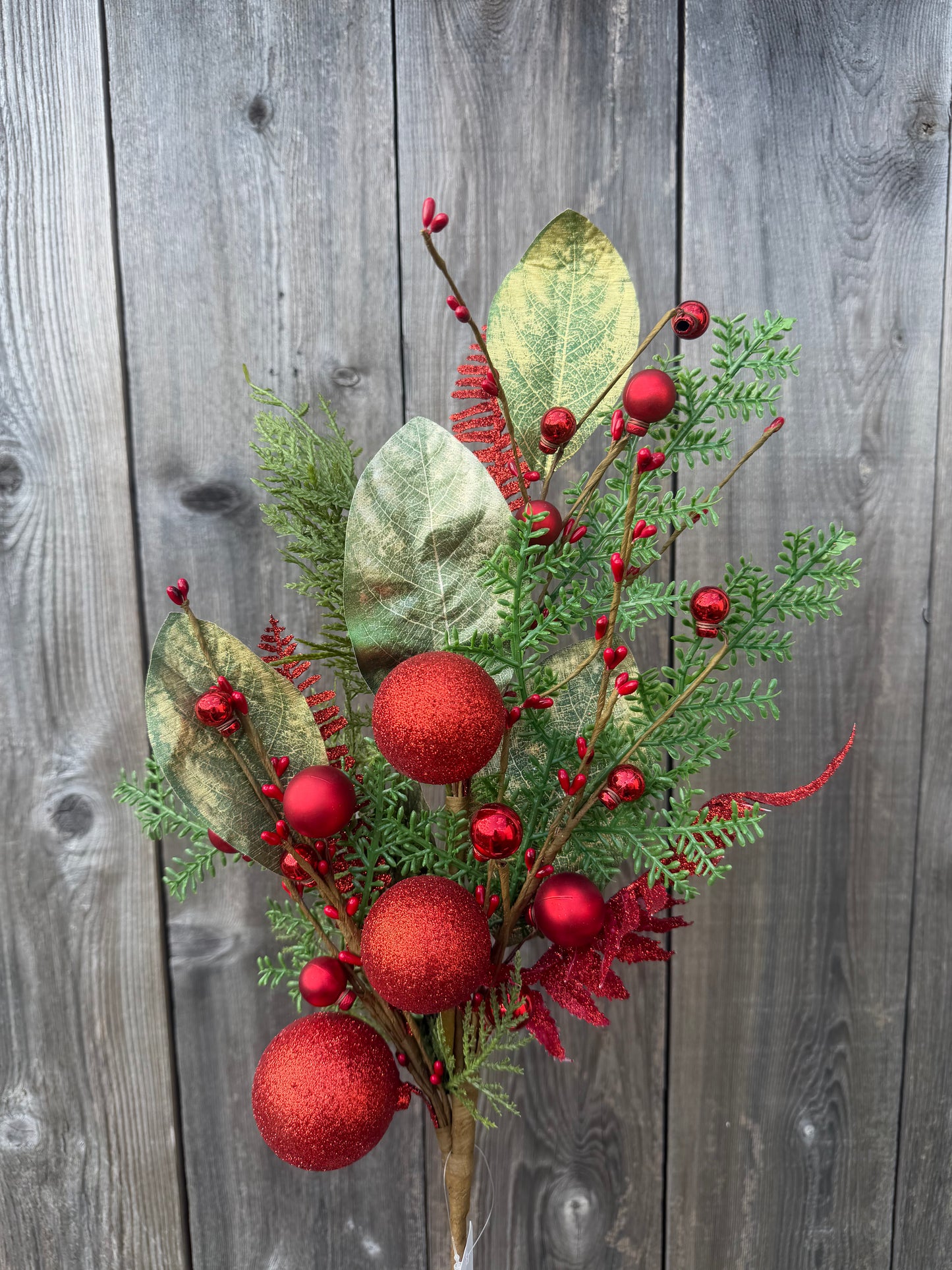 32 IN MIXED PINE BALL BERRY   65751