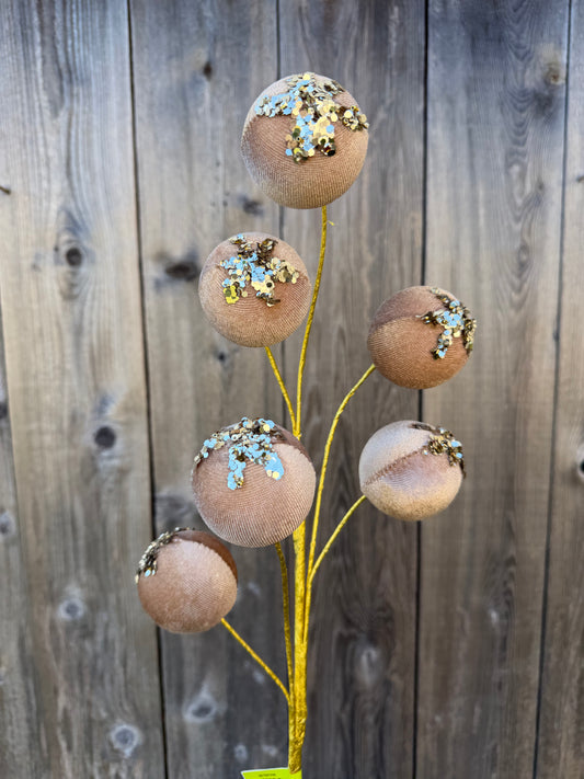 Ball Sequin Spray    86768TAN