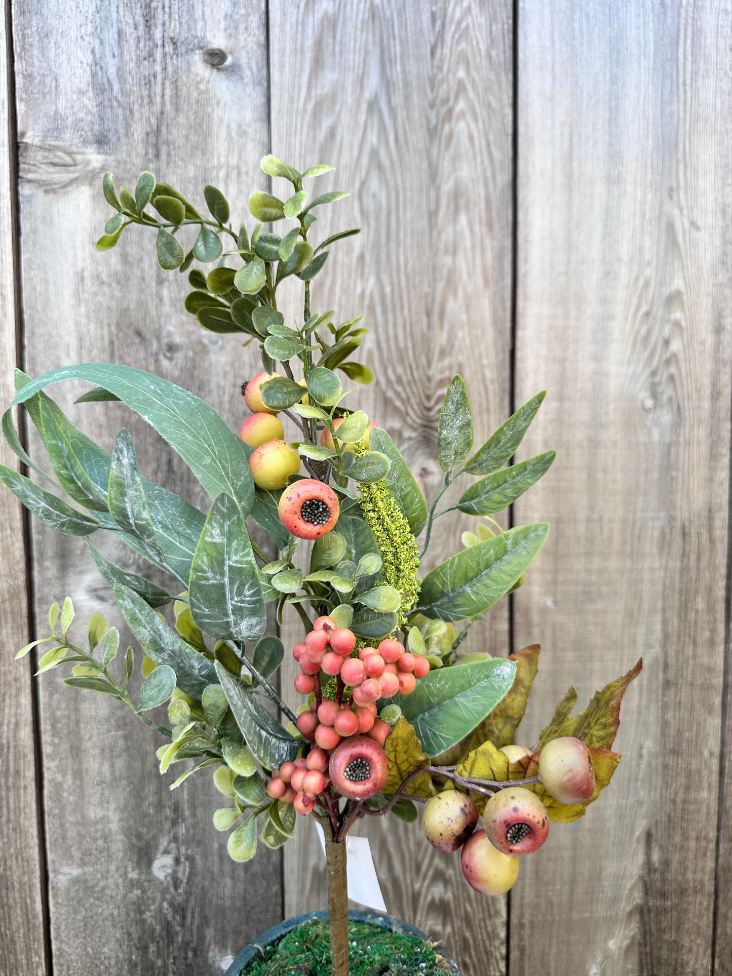MIXED FALL ROSE POD   21190
