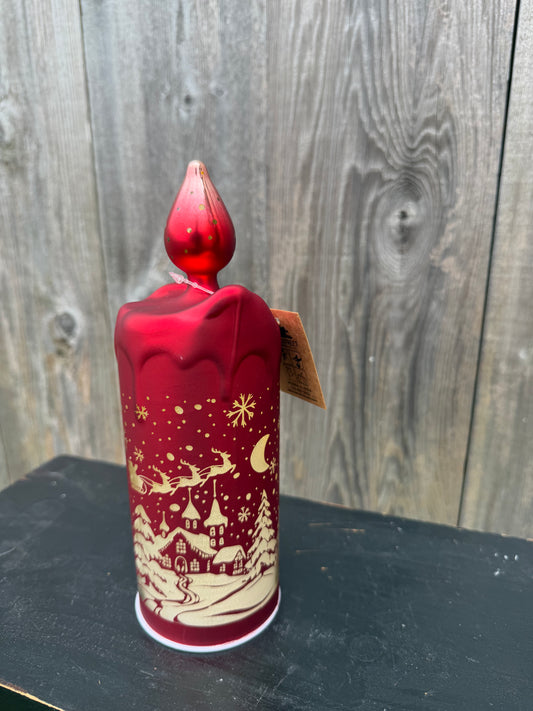 Glass Light Candle Large   OSW266503