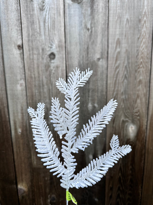 GLITTER FERN CLIP   XP55884-003