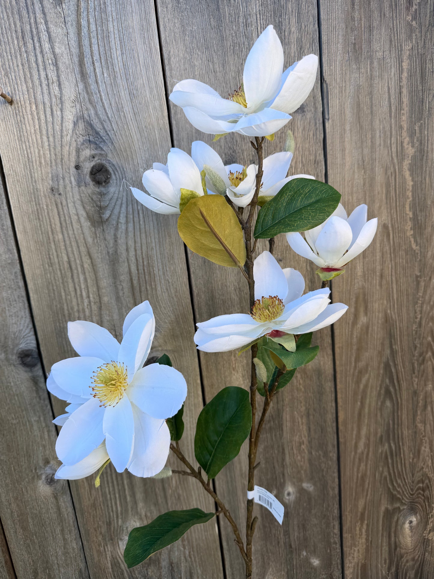 Magnolia spray 36" cream/white   7026-CW