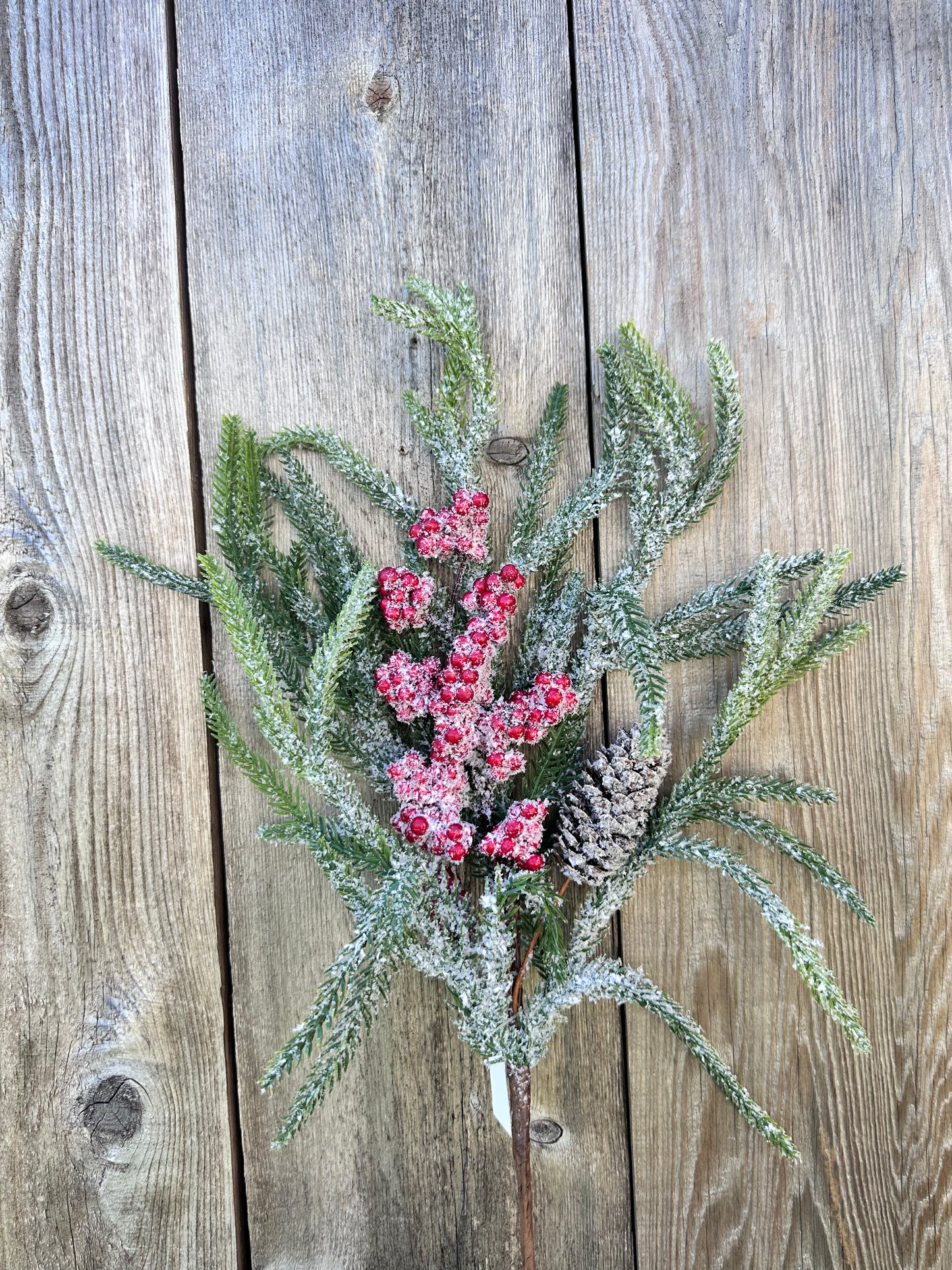 25 IN PINE BERRY CONE SPRAY  32124