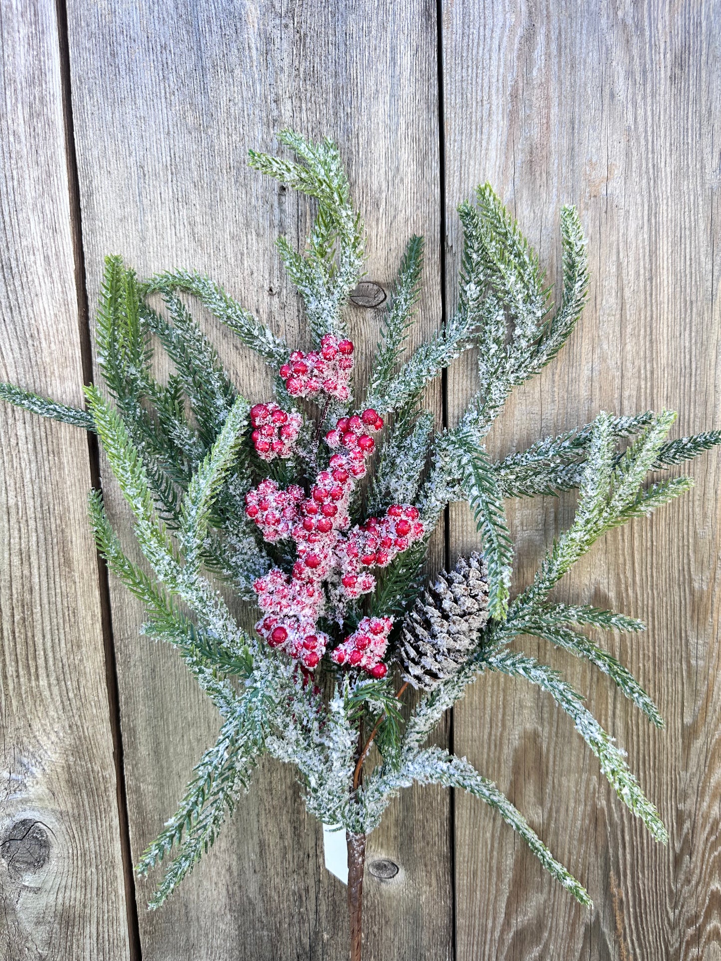 25 IN PINE BERRY CONE SPRAY  32124