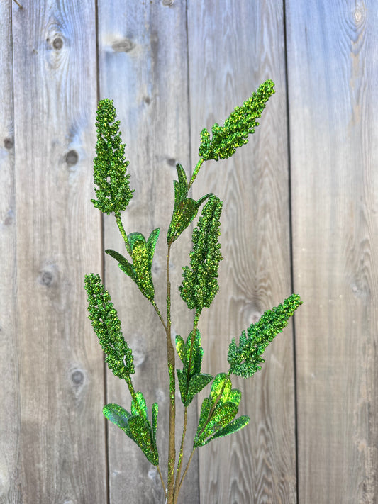 GLITTERED MILLET SPRAY   DCSP3630EM